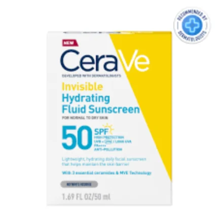 CERAVE FLUIDE HYDRATANT INVISIBLE PEAUX NORMALES A SECHES 50SPF
