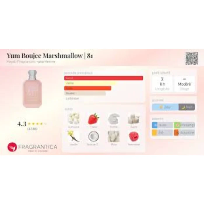 kayali yum boujee marshmallow I 81 INTENSE 100ML